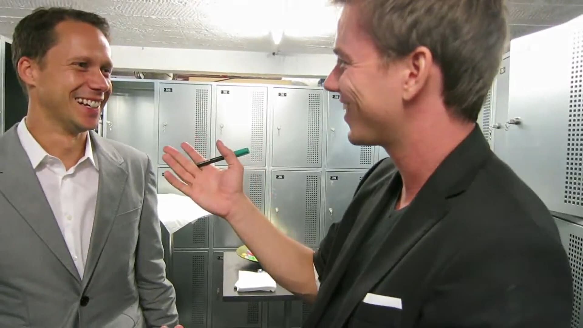 Zauberkünstler Florian Klein mit Mario Torriani