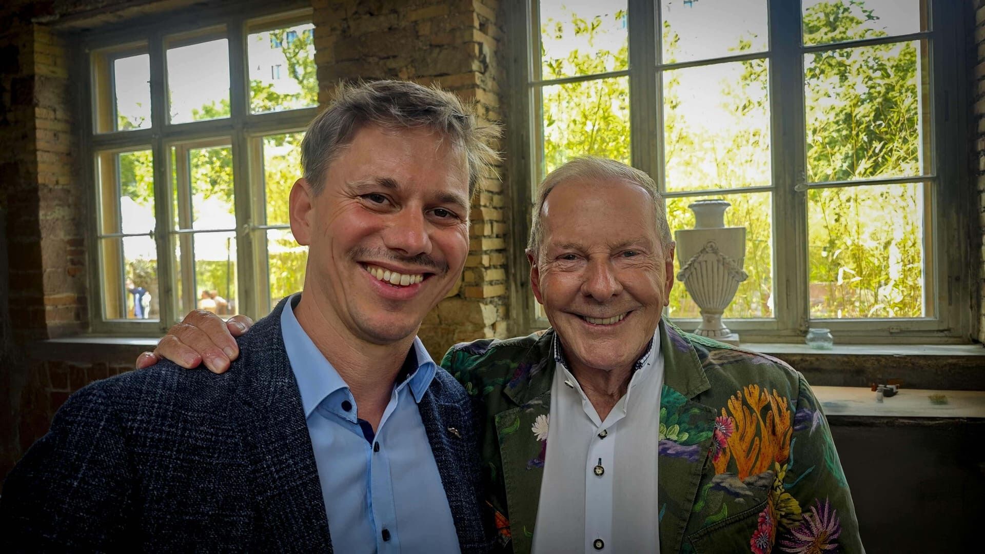 Zauberkünstler Florian Klein mit Kurt Aeschbacher