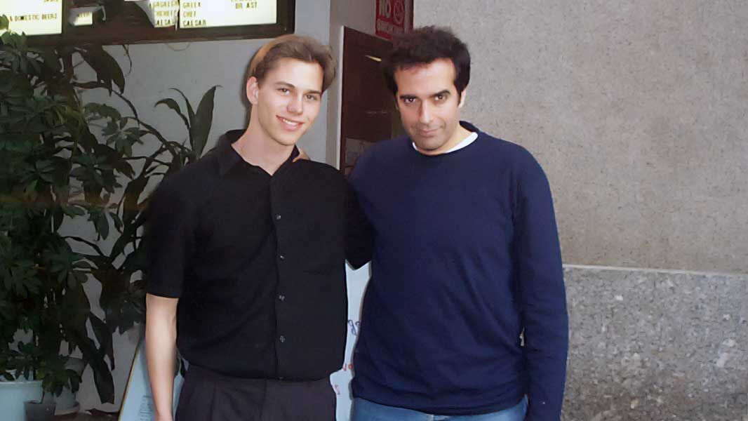 Zauberkünstler Florian Klein mit David Copperfield