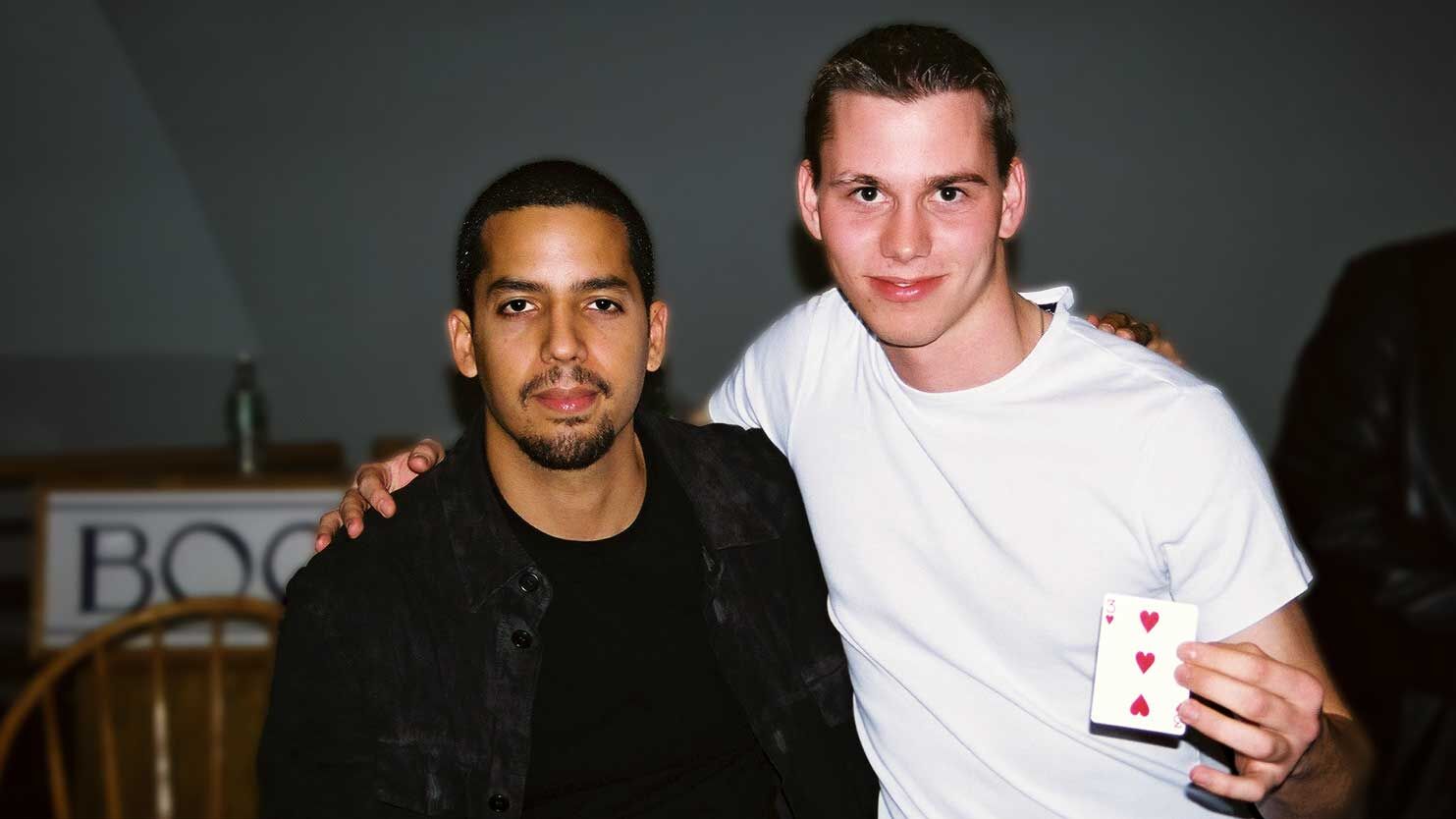 Zauberkünstler Florian Klein mit David Blaine
