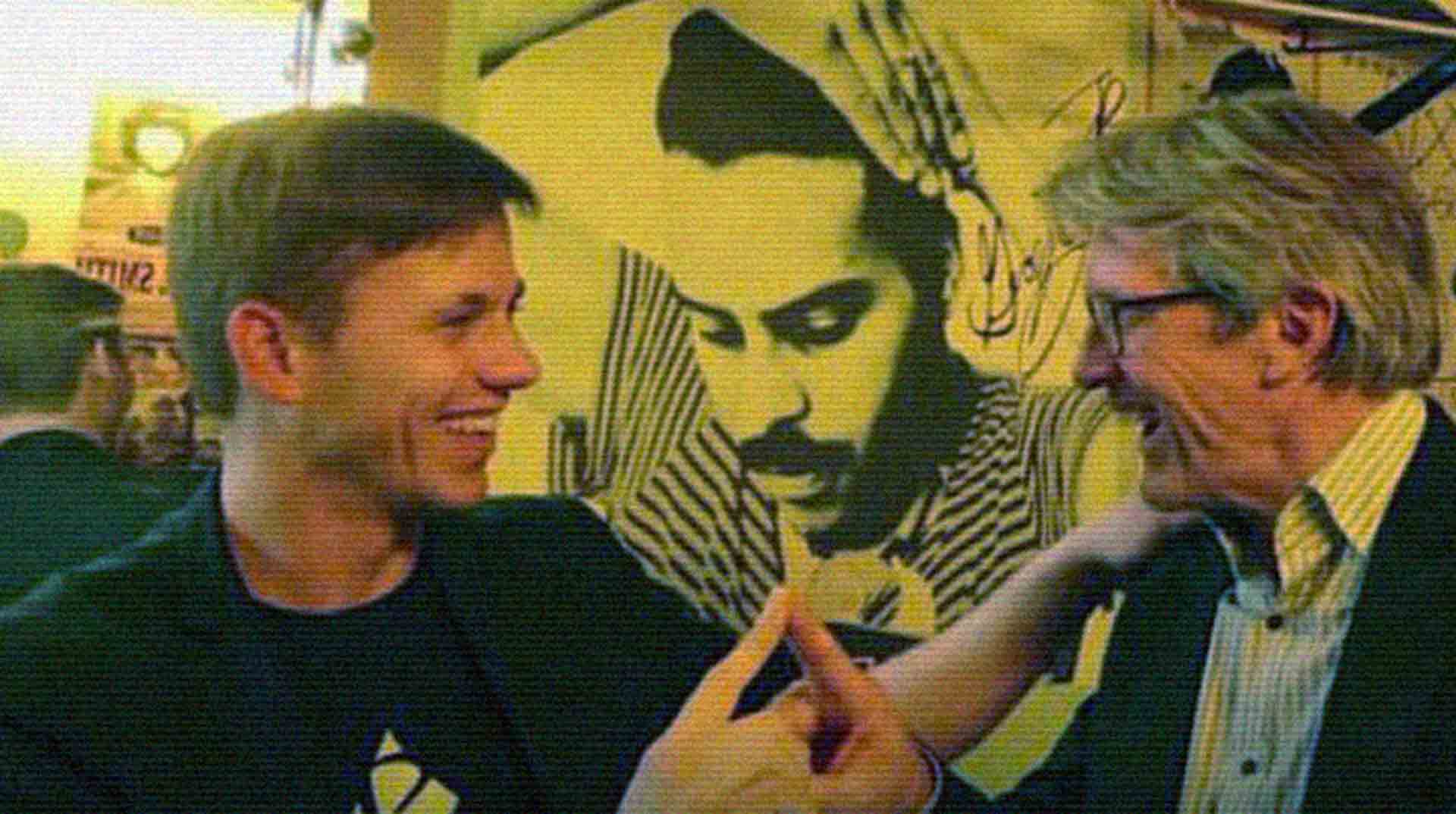 Zauberkünstler Florian Klein mit Bernhard Russi in Zürich